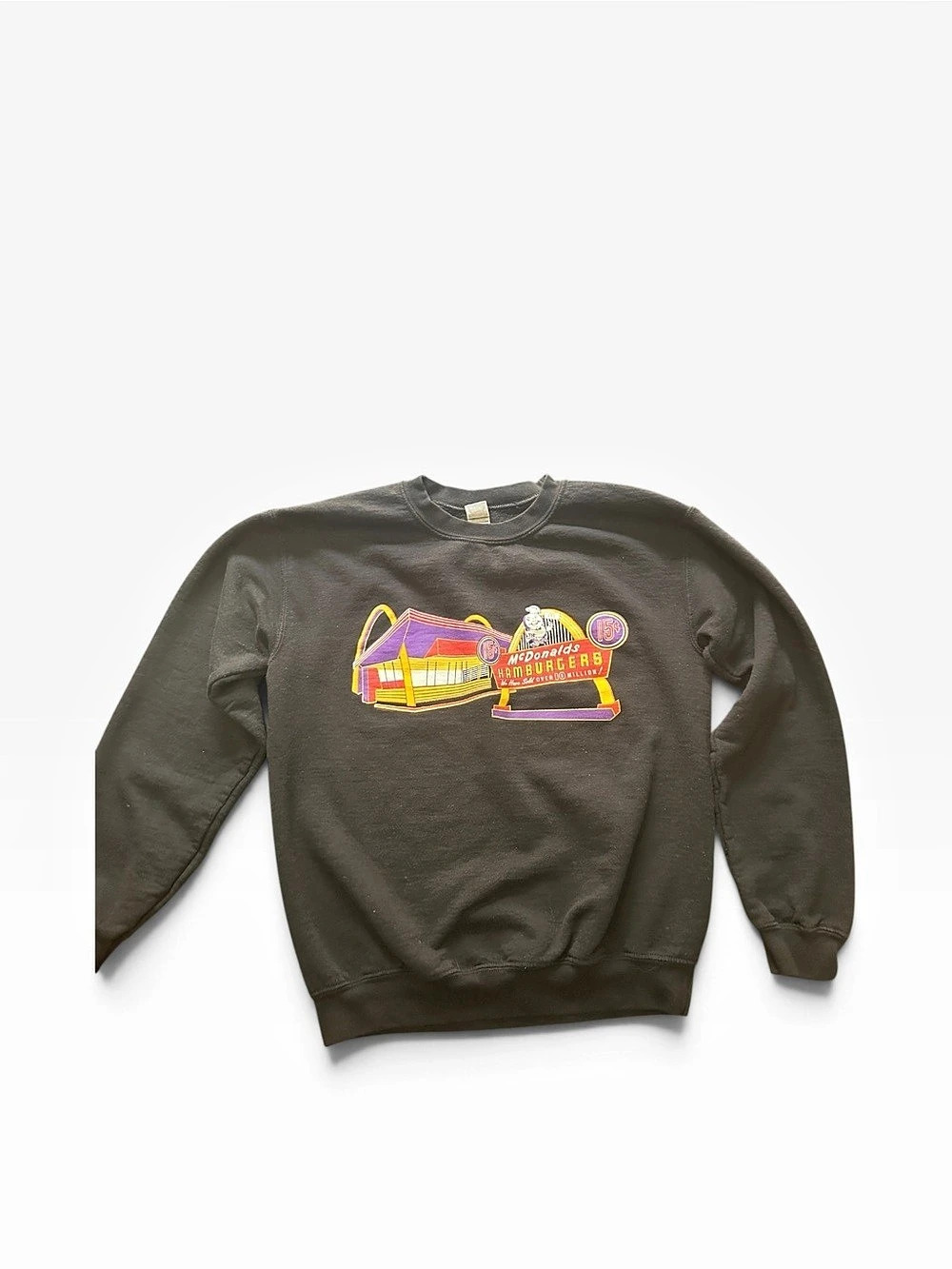 Gildan McDonald's Hamburgers Graphic Sweatshirt
